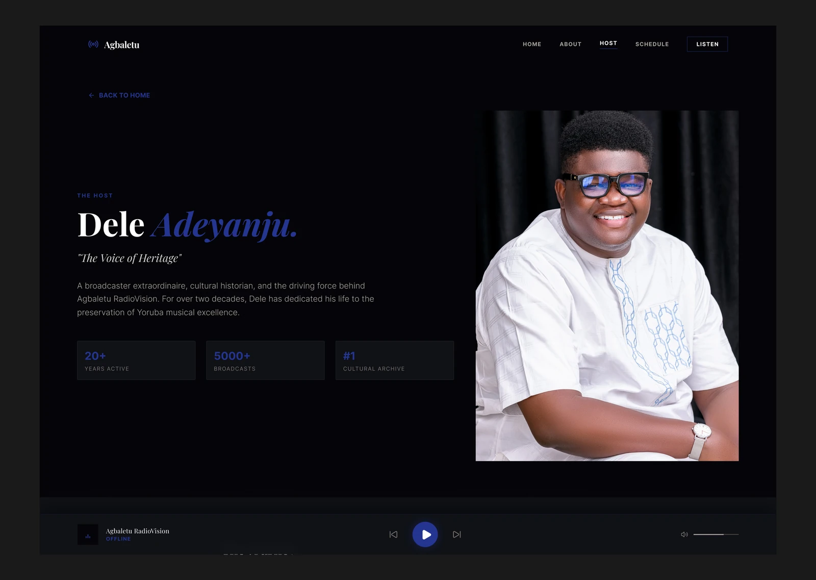 Agbaletu Radio Schedule